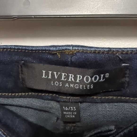 Liverpool Blue Skinny Jeans with Tapered Fit - Picture 4 of 7
